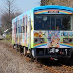 阿蘇白水駅から出発［ONE PIECE列車・南阿蘇鉄道］