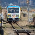 高森方面へむかう［ONE PIECE列車・南阿蘇鉄道］